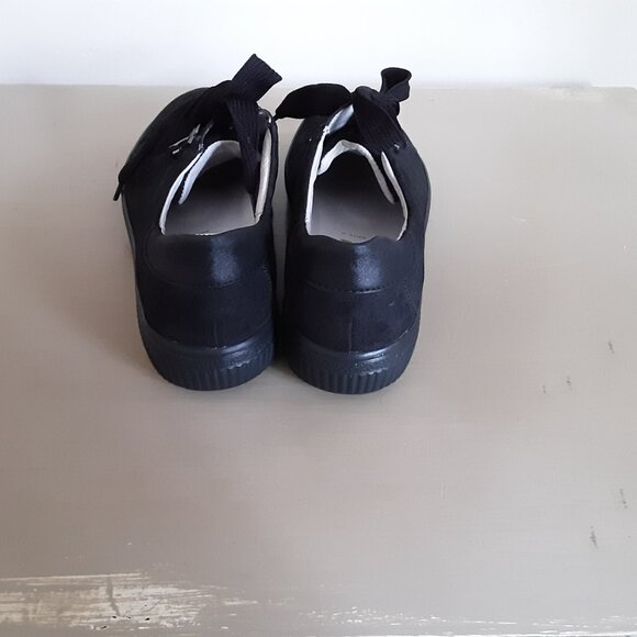 🇩🇪 Waldlaufer Casual Black Shoes - Size 9 - Picture 4 of 5